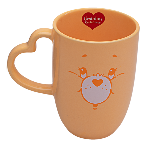 Caneca Ursinhos Carinhosos Sol Amarela 350ml